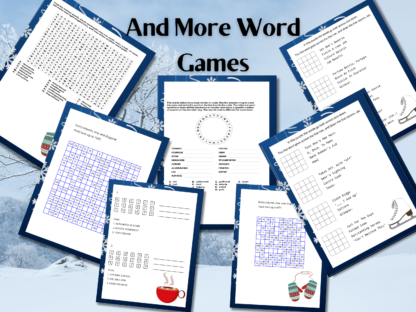 Coloring Pages, Mazes, and Word Games on the Go Digital Download Activity Pack - Image 3