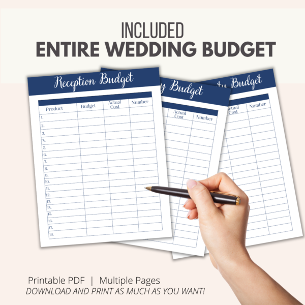 Ultimate Wedding Planner Printable - Image 5