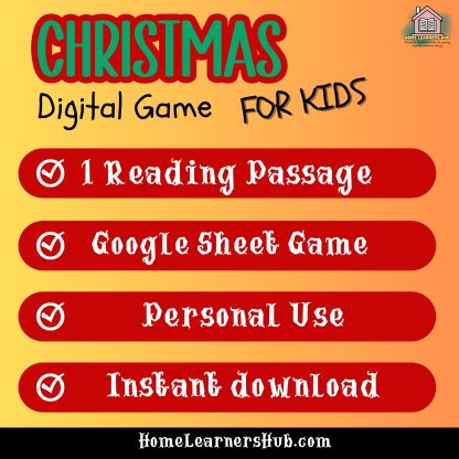 Christmas Digital Game | Reading Activity For Grades 4-6 - Image 8