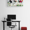 Feng Shui Wall Art - 8 Horses, Wall Art For Living Room & Office, House Entrance, South Wall - Image 2