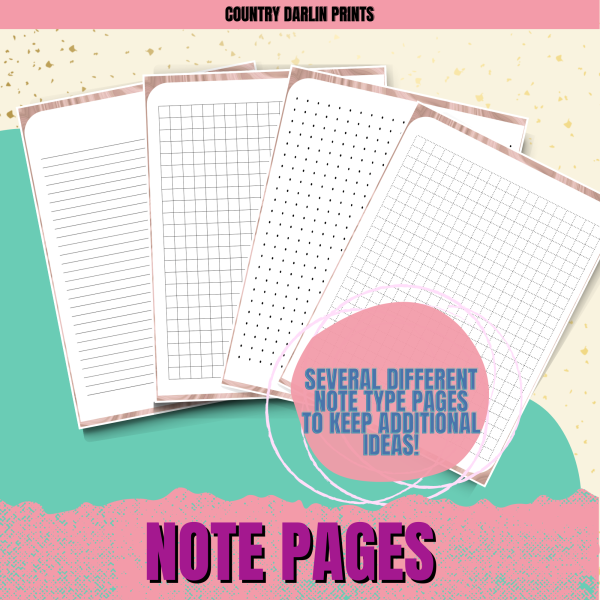 2023 Peach Silk Planner - Image 9