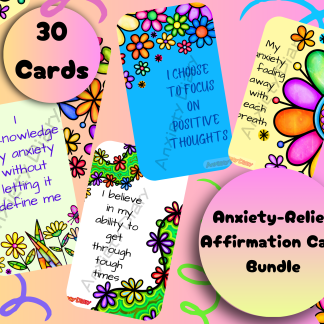 Affirmation Cards for Anxiety