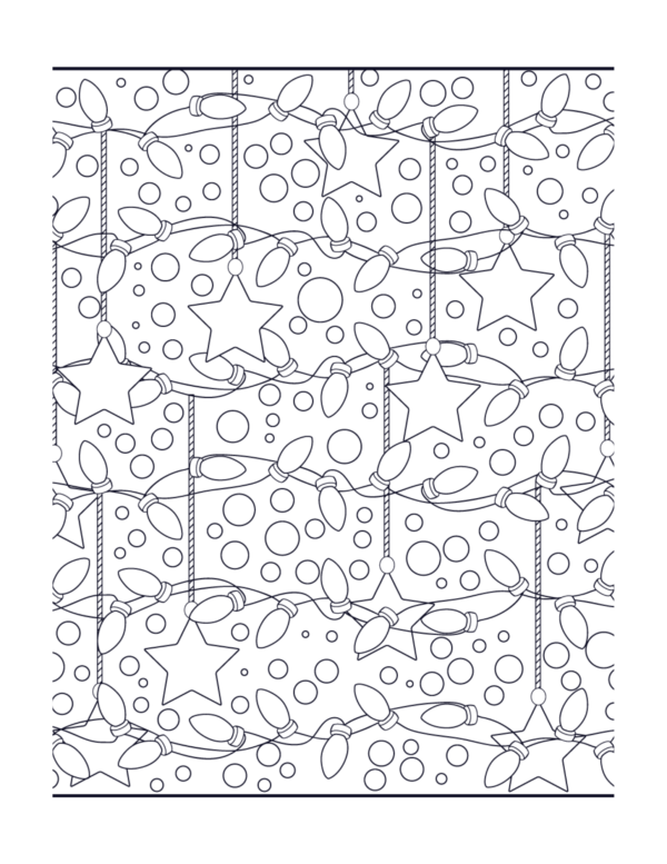 Adult Christmas Coloring Book - Image 8