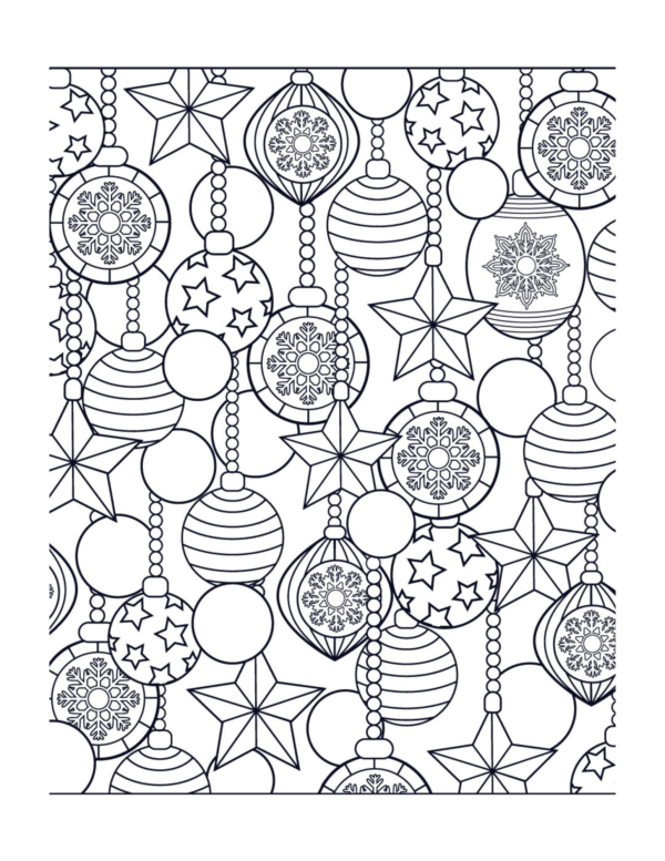 Adult Christmas Coloring Book - Image 9