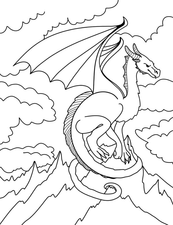 Adult Fantasy coloring booklet - Image 11