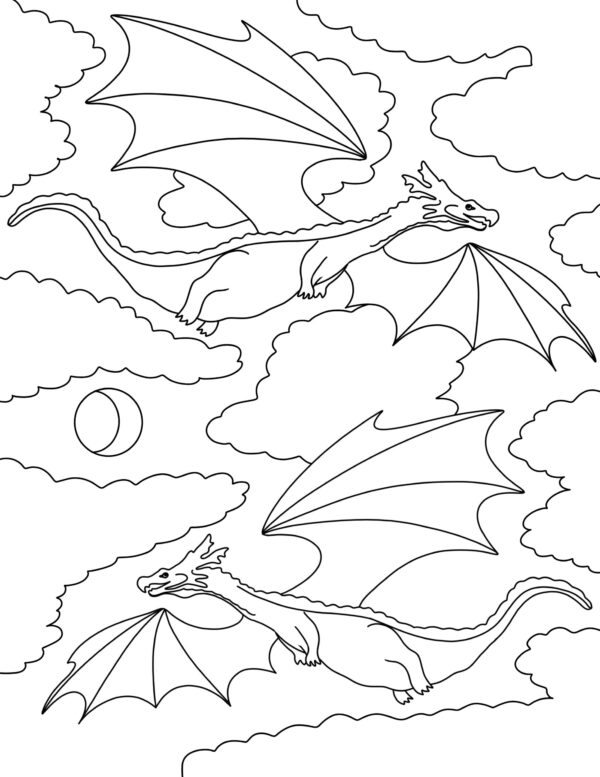 Adult Fantasy coloring booklet - Image 7