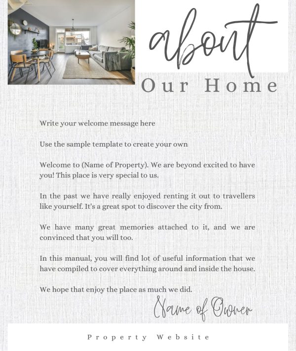 The Ultimate Airbnb Welcome Book Template | Real Estate Canva Template | Vacation Rental Template | Editable AirBnb Host Template - Image 11