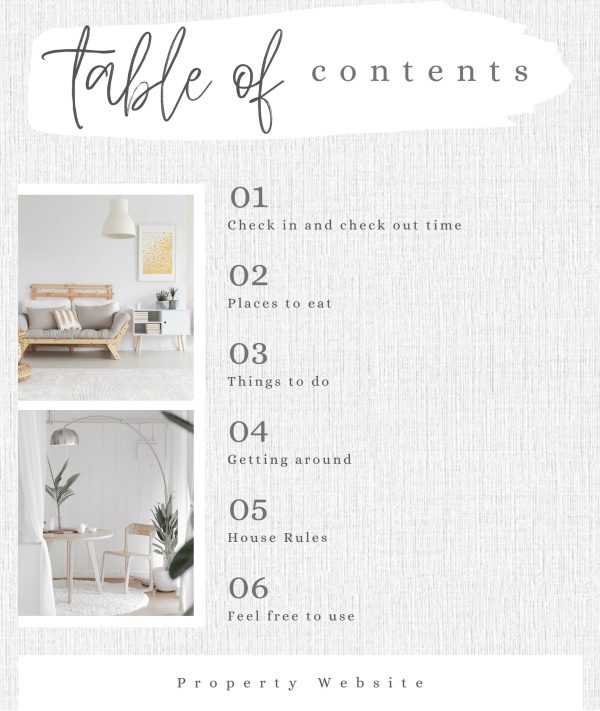 The Ultimate Airbnb Welcome Book Template | Real Estate Canva Template | Vacation Rental Template | Editable AirBnb Host Template - Image 10