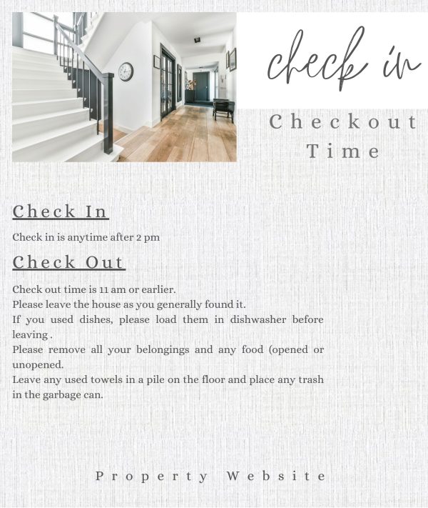 The Ultimate Airbnb Welcome Book Template | Real Estate Canva Template | Vacation Rental Template | Editable AirBnb Host Template - Image 9