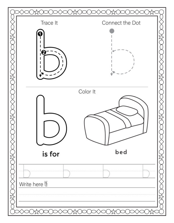 Alphabet Handwriting Practice Workbook - Image 6