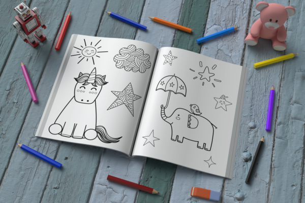 Cute Animals Coloring Book - Image 2