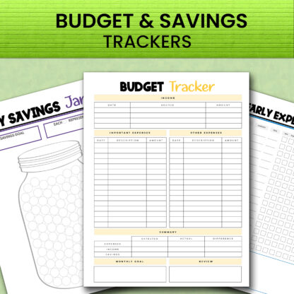 Debt Manager Planner, Financial Planner, Payment Tracker, Financial Printable Budget Binder Inserts - Image 5