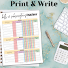 Bill Tracker Printable Bundle | Bill Tracker Digital Download - Image 5
