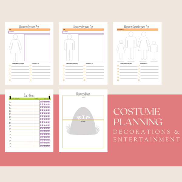 Halloween Planner Printable - Image 6