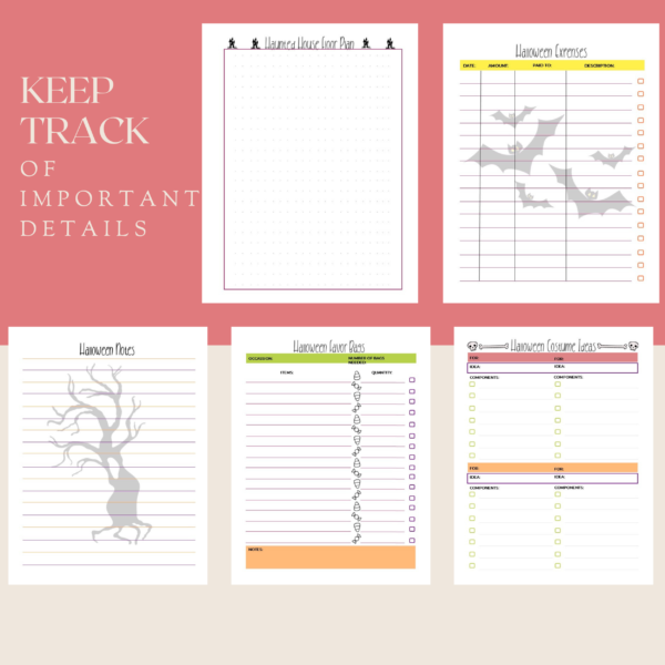 Halloween Planner Printable - Image 7