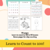 Count to 100 Kindergarten Worksheets