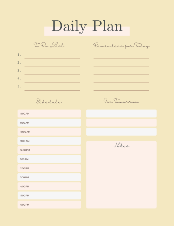 Daily Planner