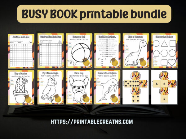 Busy Book Games Bundle