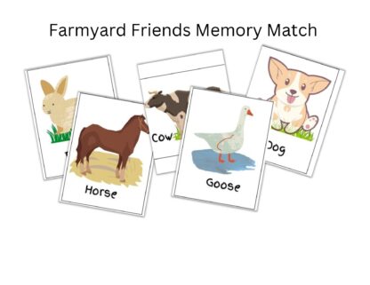 Farmyard Friends Memory Match