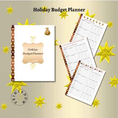 Basic Christmas Gift Planner, Joyful Holiday Organizer: Dream, Plan, Gift. Instant Download PDF - Image 6