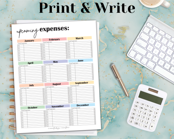 Income & Expense Tracker Printables Bundle | Digital Download - Image 3