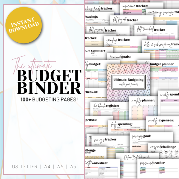 ultimate budget binder