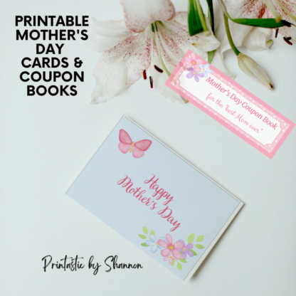 Printable Mother's Day Cards and Coupon Books - Mothers Day Gift - Image 5