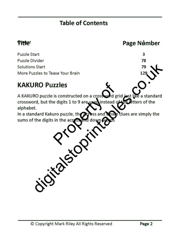 Kakoru Puzzles Volume 2 - Image 3