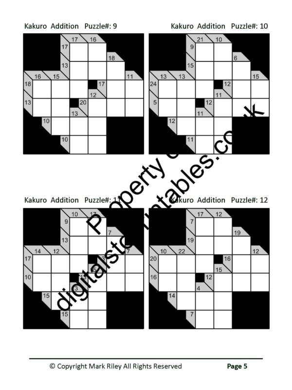 Kakoru Puzzles Volume 4 - Image 6