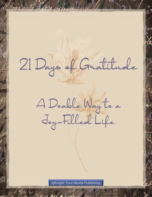 21 Days of Gratitude Journal (Gold and Plum Edition)