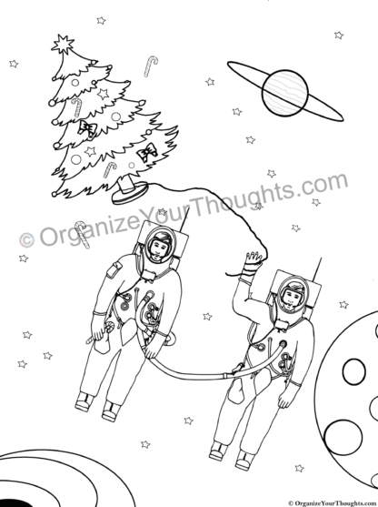 Astronauts' Space Christmas