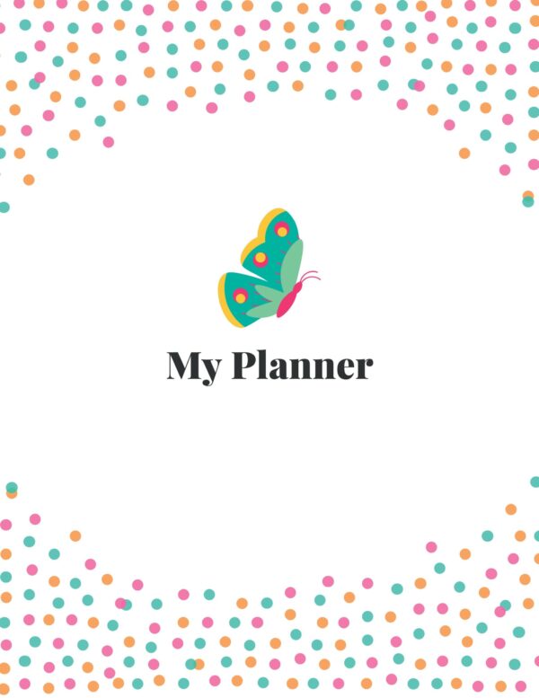 Cute Simple Minimal Undated Planner - Image 2