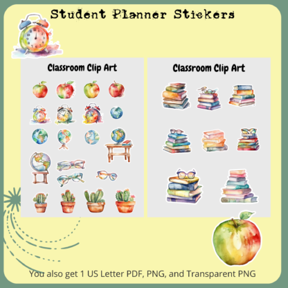 Inspire, Reflect, Succeed: Printable Student Journal – Boost Motivation and Achievement - Student Stickers - Image 4