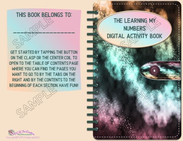 The Learning My Numbers Digital Activity Book - Image 2