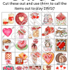 Valentines Purple Hearts Bingo - Image 3