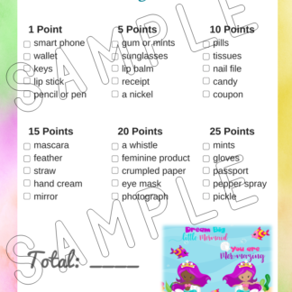 12 Printable Mermaid Birthday Party Games - Image 11