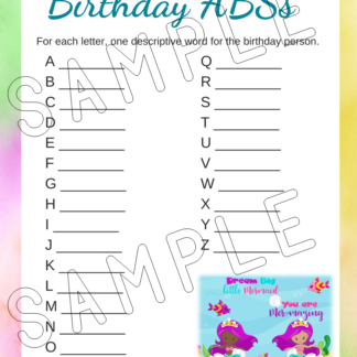 12 Printable Mermaid Birthday Party Games - Image 13
