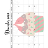2023 Yummy Cupcake Calendar Printable - Image 13