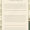 FILLABLE PDF-PRINTABLE Vintage Ornate Final Wishes Estate Planner - Image 14