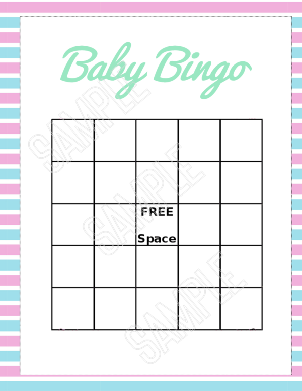 14 Reveal Baby Shower Games-Printables - Image 15