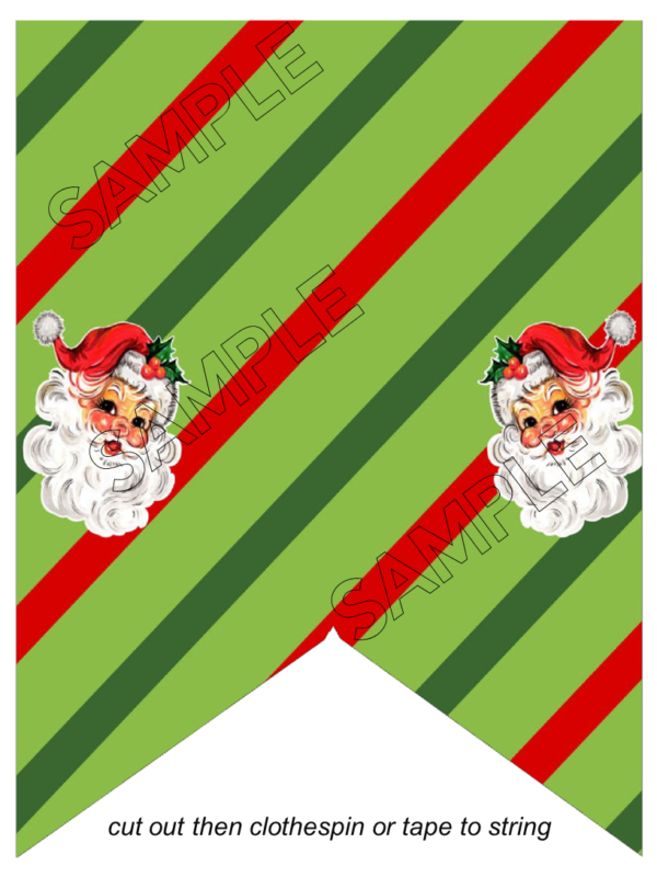 14 Vintage Santa Printable Party Games - Image 21