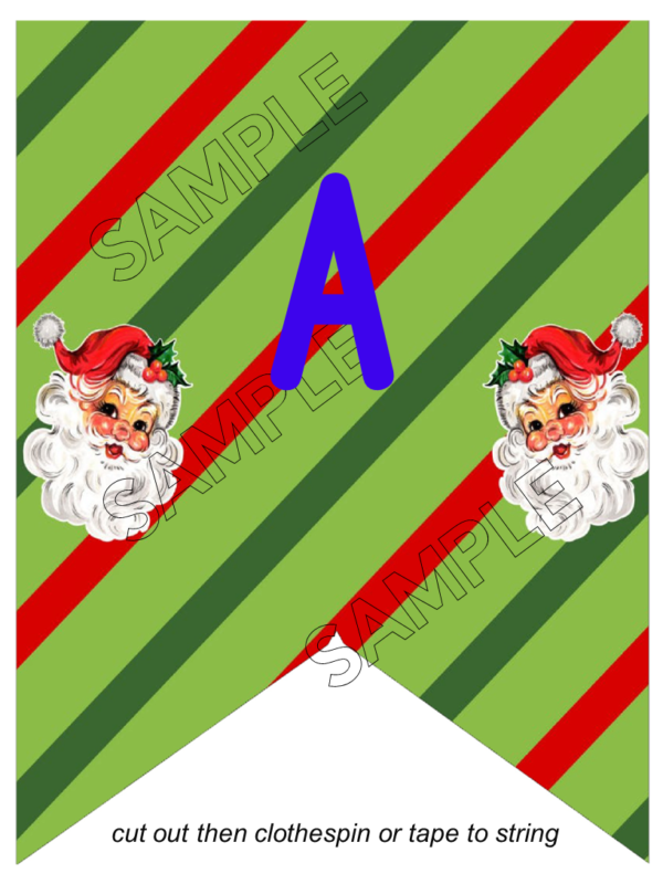 14 Vintage Santa Printable Party Games - Image 22