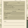 FILLABLE PDF-PRINTABLE Vintage Ornate Final Wishes Estate Planner - Image 25