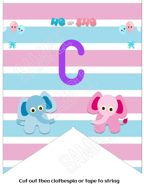 14 Reveal Baby Shower Games-Printables - Image 25