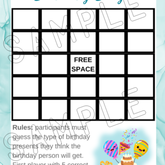 12 Printable Birthday Party Games With Silly Theme - Image 6