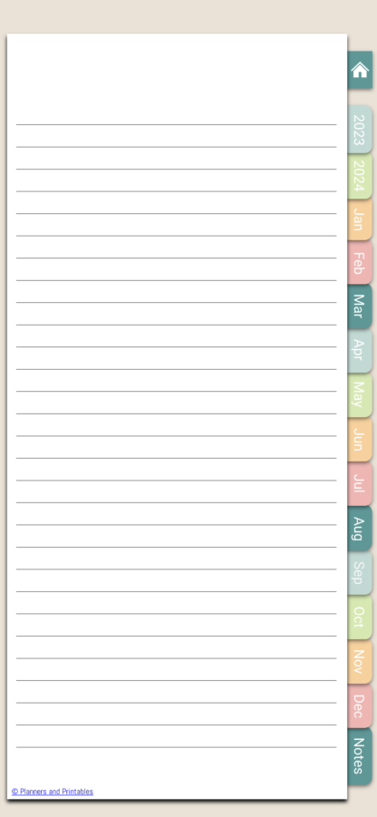 2023 digital planner, perfectly sized for your iPhone or Android smartphone device - Image 19