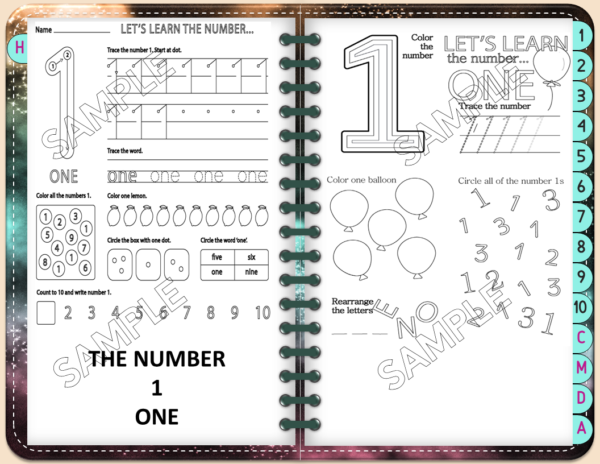 The Learning My Numbers Digital Activity Book - Image 5