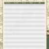 FILLABLE PDF-PRINTABLE Vintage Ornate Final Wishes Estate Planner - Image 46