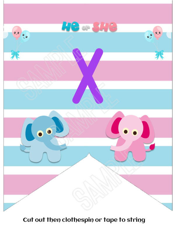 14 Reveal Baby Shower Games-Printables - Image 46