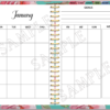Floral Digital Undated Planner With PLR Rights - Image 6